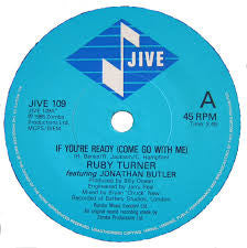 Ruby Turner With Jonathan Butler - If You're Ready (Come Go With Me) (7", Single)