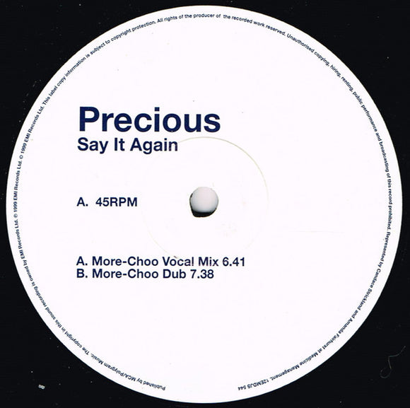 Precious (2) - Say It Again (12