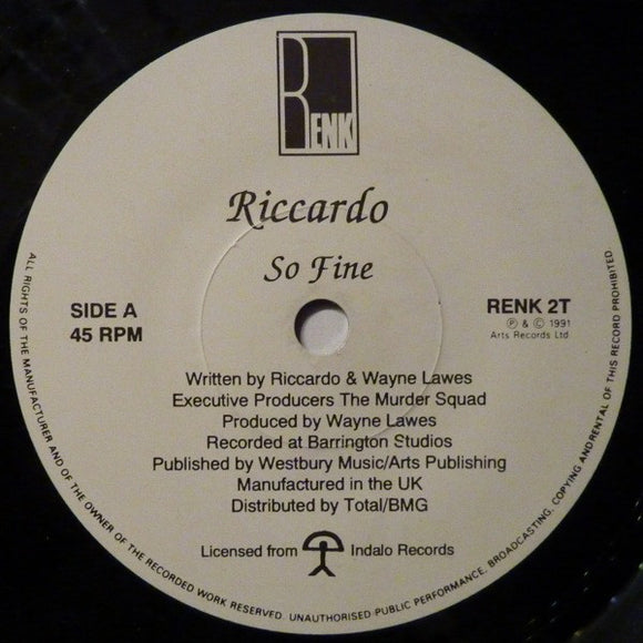 Riccardo - So Fine (7