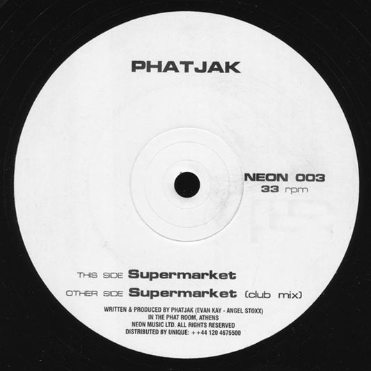 Phatjak - Supermarket (12")