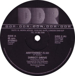 Direct Drive (3) - Anything? (12")