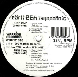 Earth Beat Synphonic - Vision / Relax (12")