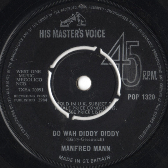 Manfred Mann - Do Wah Diddy Diddy (7