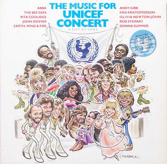 Various - Music For Unicef Concert: A Gift Of Song (LP, Comp)