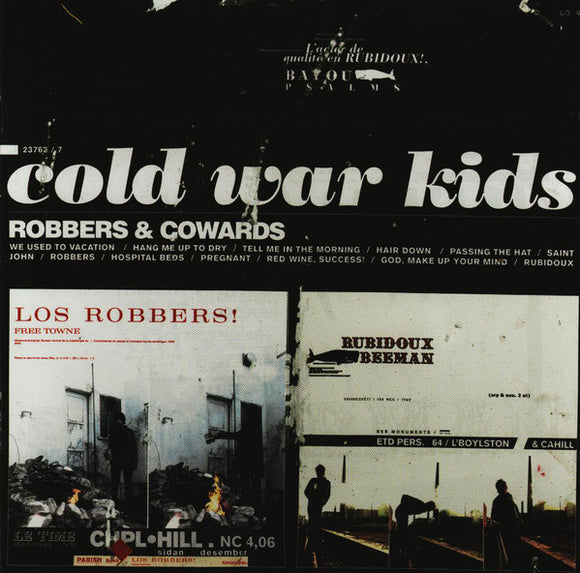 Cold War Kids - Robbers & Cowards (CD, Album)