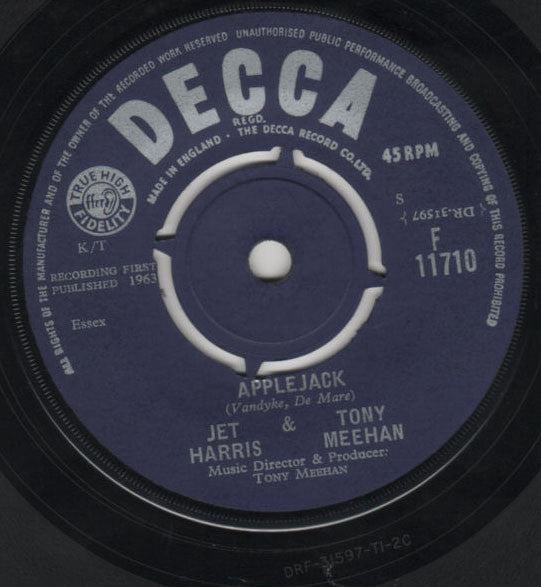Jet Harris & Tony Meehan* - Applejack (7", Single)