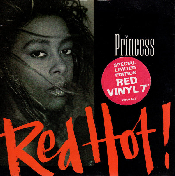 Princess - Red Hot (7", Single, Ltd, Red)