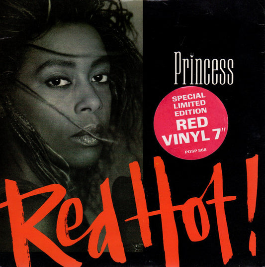 Princess - Red Hot (7", Single, Ltd, Red)