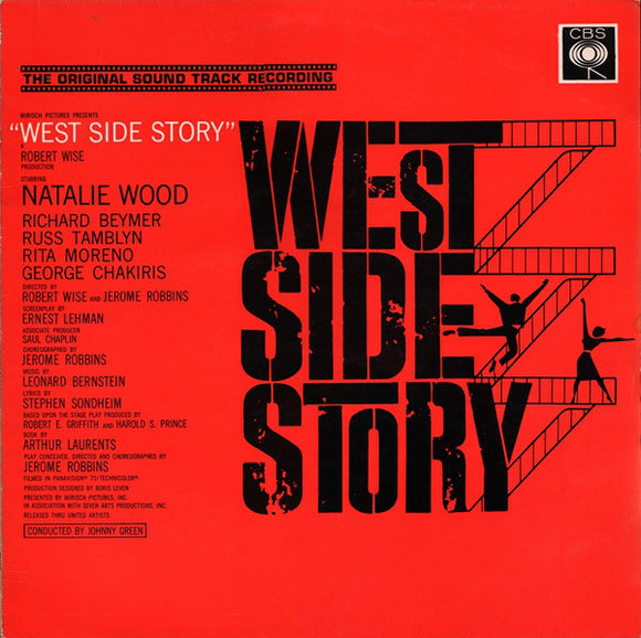 Leonard Bernstein - West Side Story (The Original Sound Track Recording) (LP, Album, RE)