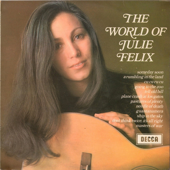 Julie Felix - The World Of Julie Felix (LP, Comp)