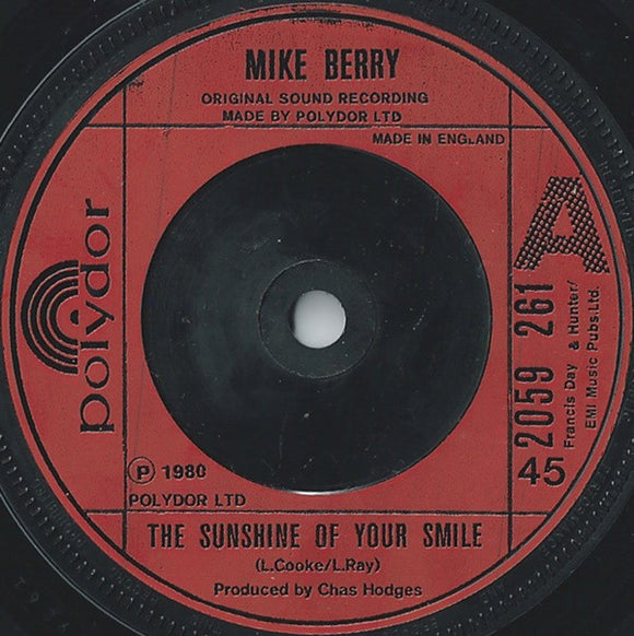Mike Berry - The Sunshine Of Your Smile (7