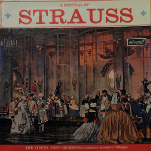 The Vienna "Pops" Orchestra - A Festival Of Strauss (LP, Album)