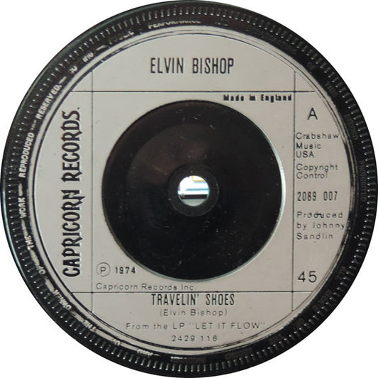 Elvin Bishop - Travelin' Shoes (7", Single)