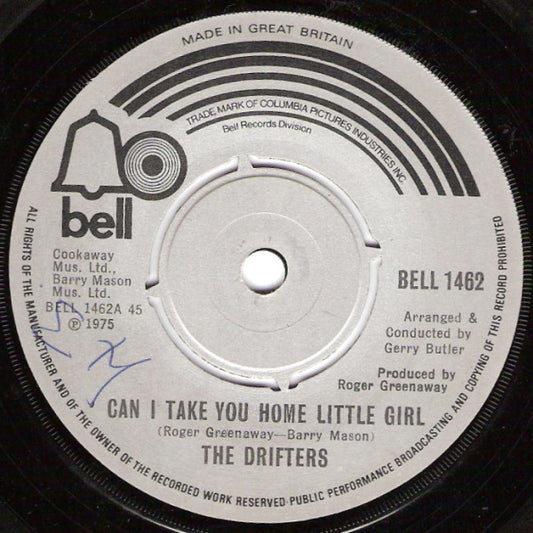 The Drifters - Can I Take You Home Little Girl (7")