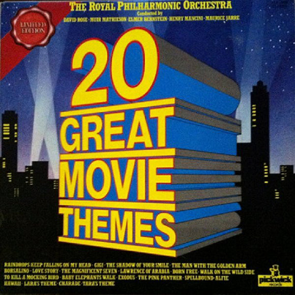 The Royal Philharmonic Orchestra - 20 Great Movie Themes (LP, Comp, Ltd)