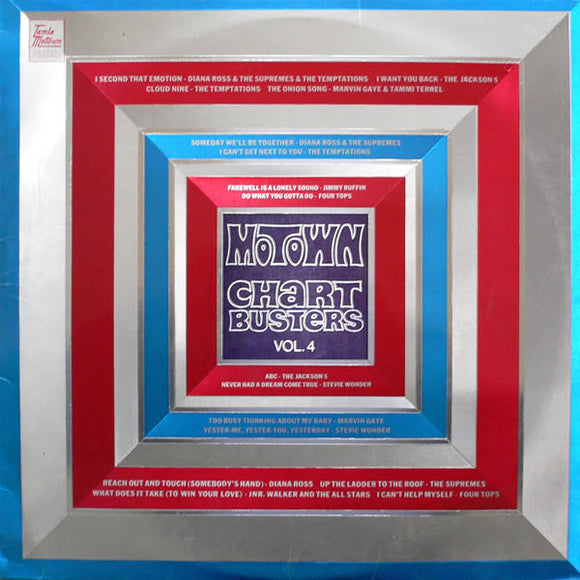 Various - Motown Chartbusters Vol. 4 (LP, Album, Comp)