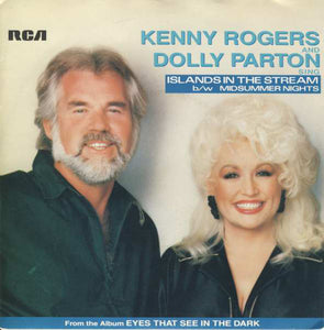 Kenny Rogers And Dolly Parton - Islands In The Stream (7", Single, Pus)