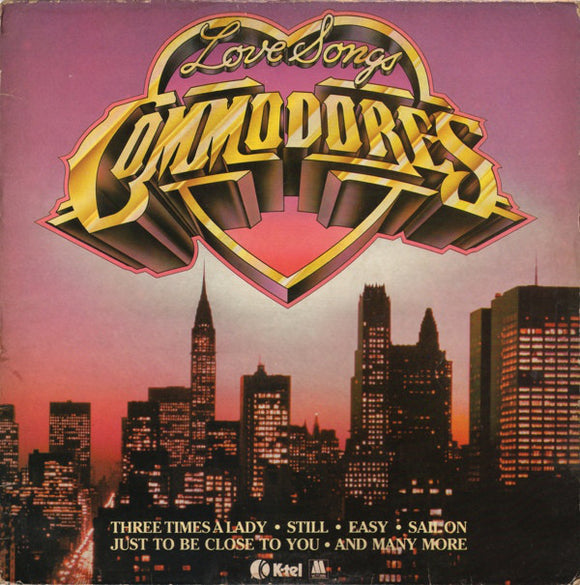 Commodores - Love Songs (LP, Comp)