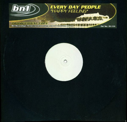EDP - Happy Feeling (12", Promo, W/Lbl)