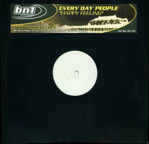 Everyday People - Happy Feeling (12", Promo, W/Lbl)