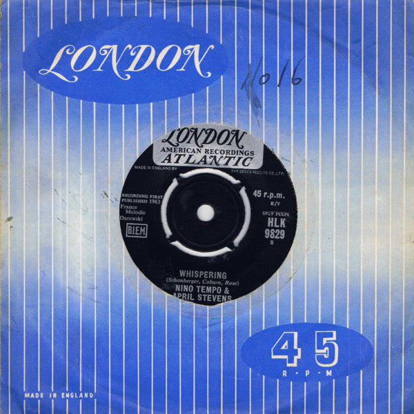 Nino Tempo & April Stevens - Whispering (7")