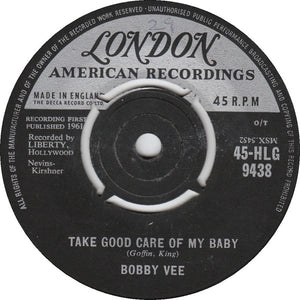Bobby Vee - Take Good Care Of My Baby (7", Single)