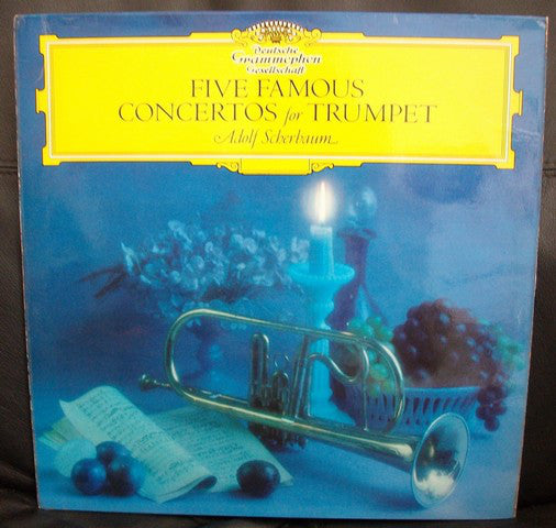 Adolf Scherbaum - Five Famous Concertos For Trumpet (LP)