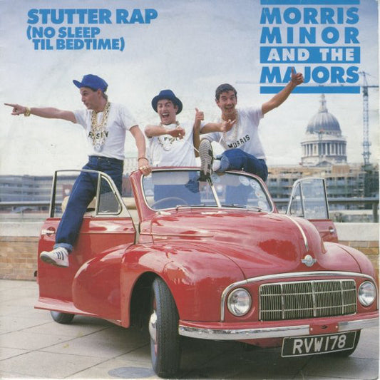 Morris Minor And The Majors - Stutter Rap (No Sleep Til Bedtime) (7", Single, Pap)