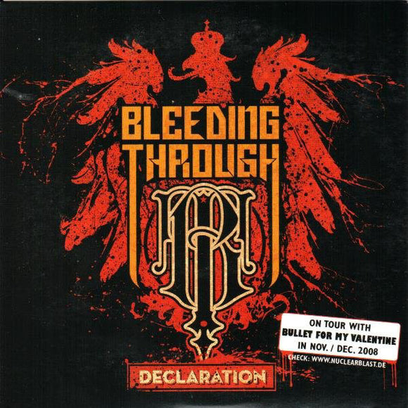Bleeding Through - Declaration (CD, Album, Promo)