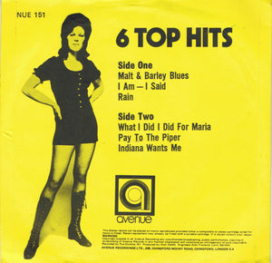 The Alan Caddy Orchestra & Singers* - 6 Top Hits (7")