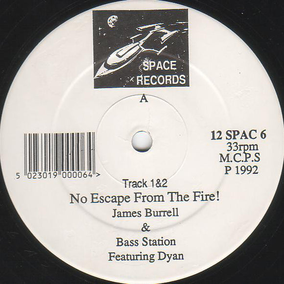 James Burrell & Bass Station* - No Escape From The Fire / (Everybody) A Prisoner To Love (12