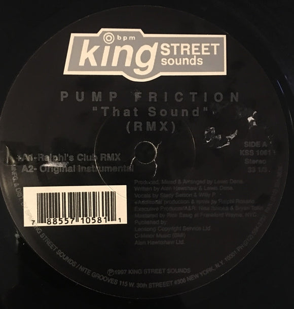 Pump Friction - That Sound (RMX) (12