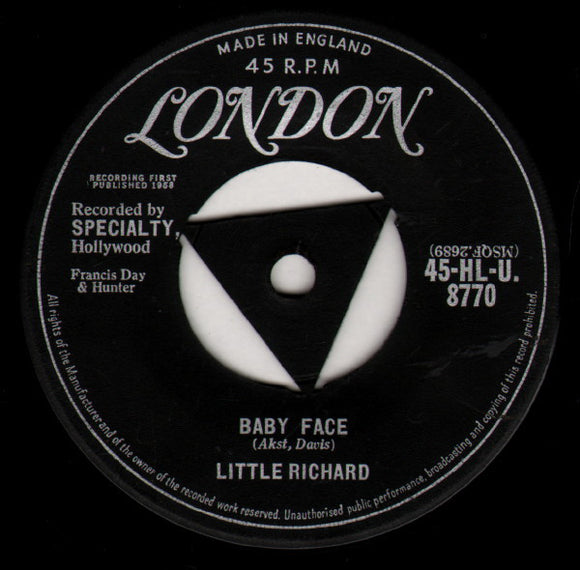 Little Richard - Baby Face (7