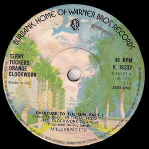 Terry Tuckers Orange Clockwork - Overture To The Sun Part I (7", Single, Sol)