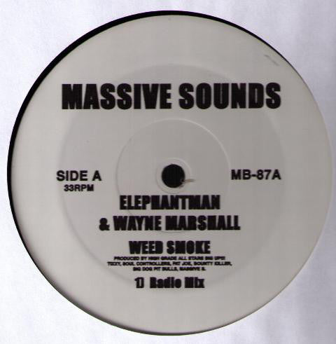 Elephant Man & Wayne Marshall - Weed Smoke (12")