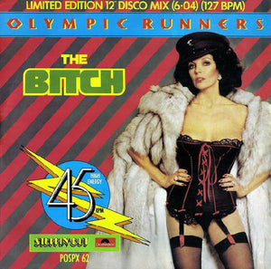Olympic Runners - The Bitch (12", Single, Ltd)