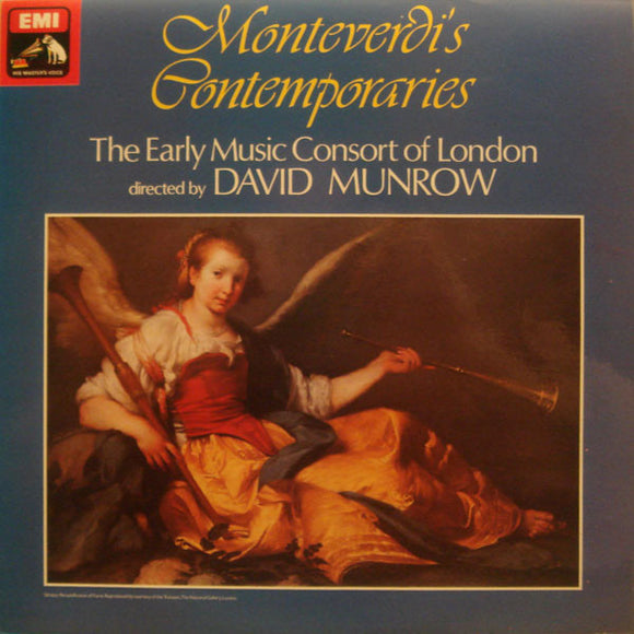 The Early Music Consort Of London directed by David Munrow - Monteverdi's Contemporaries (LP, Album, Quad)