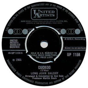 Long John Baldry - Cuckoo (7", Single)