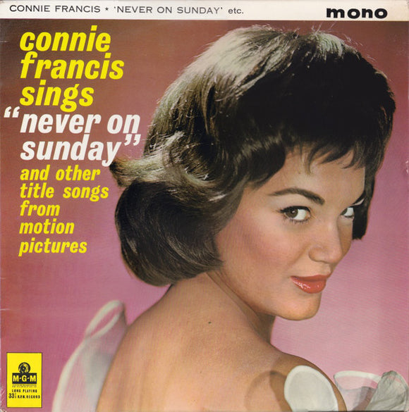 Connie Francis - Never On Sunday (LP, Mono)