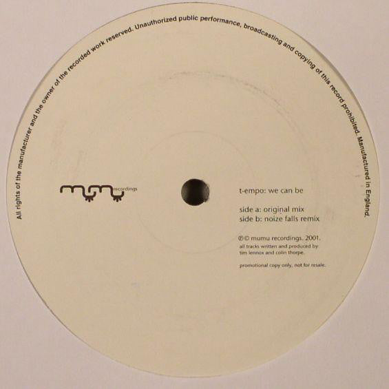 T-Empo - We Can Be (12", Promo)