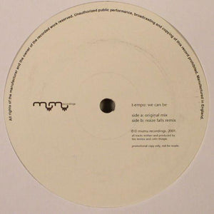 T-Empo - We Can Be (12", Promo)