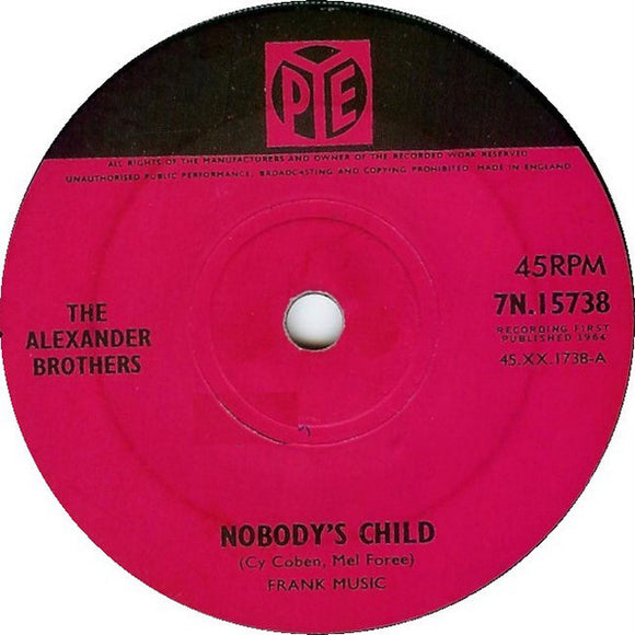 The Alexander Brothers - Nobody's Child (7