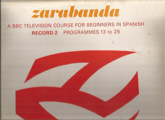 No Artist - Zarabanda - Record 2 (LP)