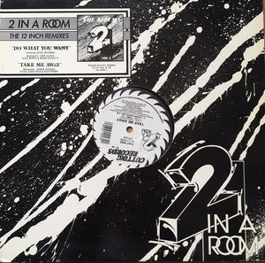 2 In A Room - Do What You Want / Take Me Away (12")