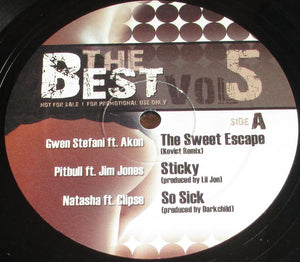 Various - The Best Vol 5 (12", Promo, Smplr)