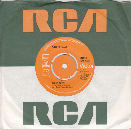 Peter D. Kelly - Gypsy Queen (7", Single)