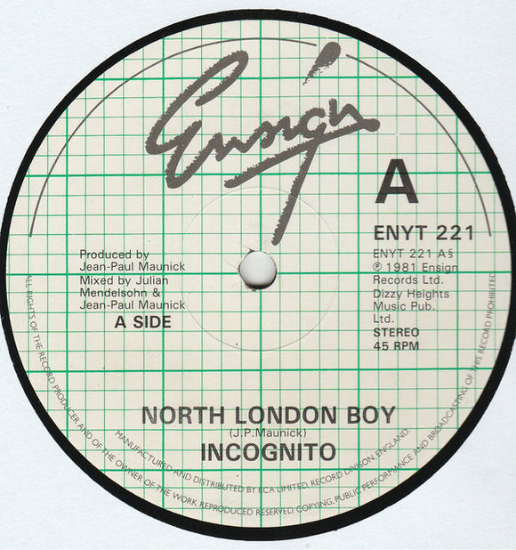 Incognito - North London Boy (12