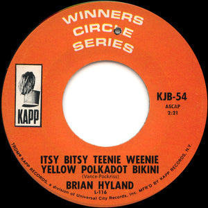 Brian Hyland / Jerry Keller - Itsy Bitsy Teenie Weenie Yellow Polkadot Bikini / Here Comes Summer (7")