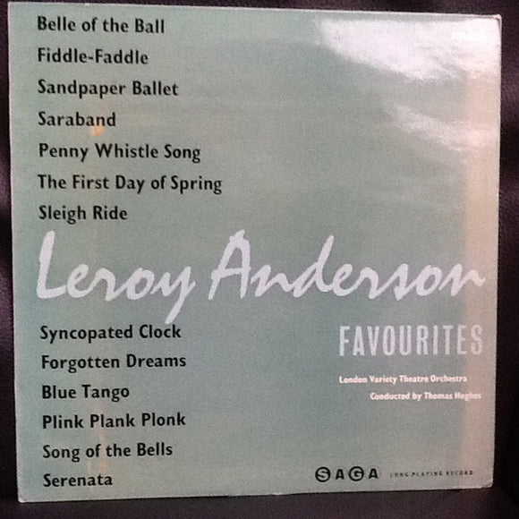 London Variety Theatre Orchestra - Leroy Anderson Favourites (LP, Mono)