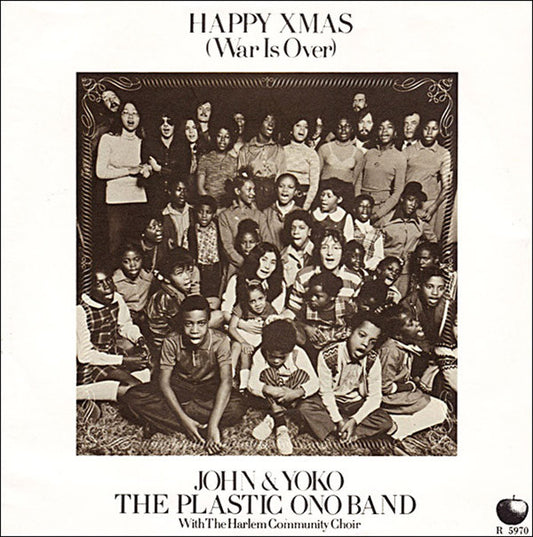 John & Yoko* & The Plastic Ono Band - Happy Xmas (War Is Over)  (7", Single, Kno)